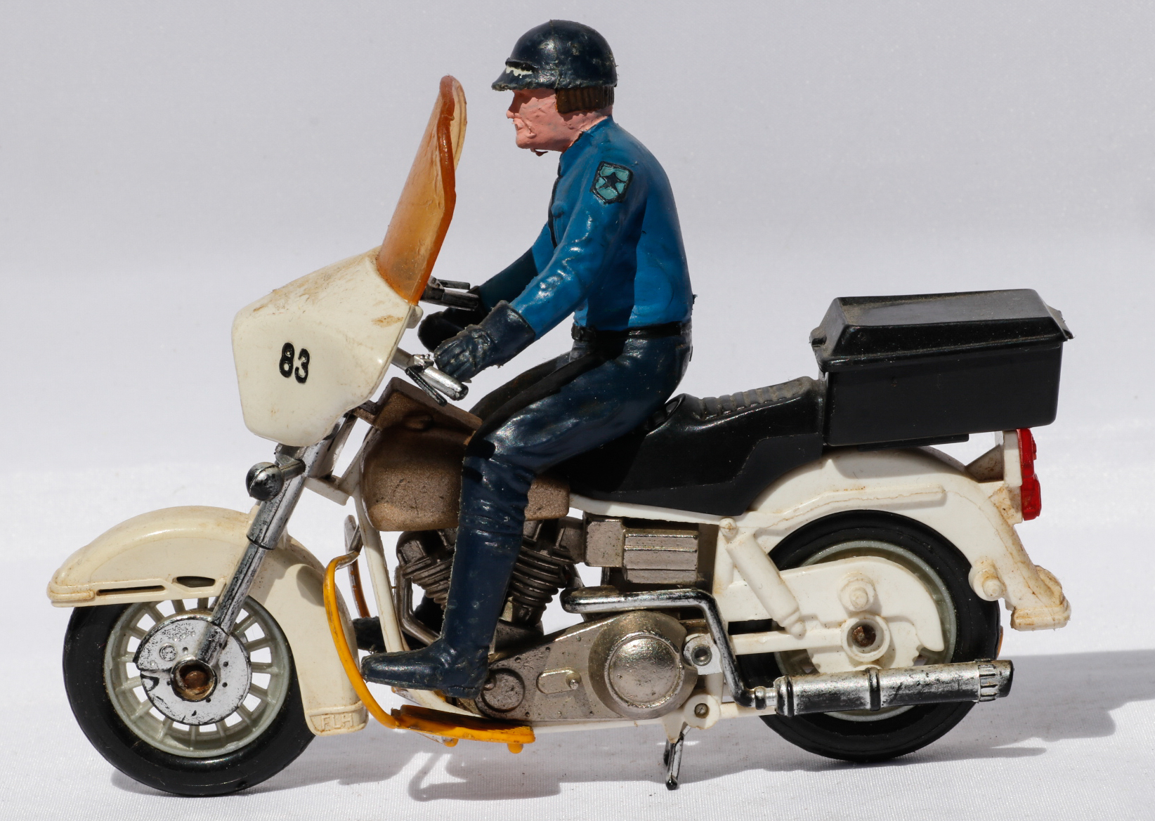 Matchbox Police Bike and Rider